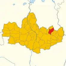 Localisation de Bernareggio