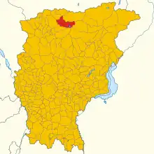 Localisation de Branzi