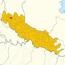 Localisation de Casaletto Vaprio