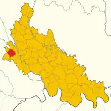 Localisation de Caselle Lurani