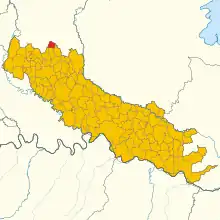 Localisation de Castel Gabbiano