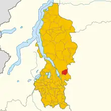 Localisation de Erve