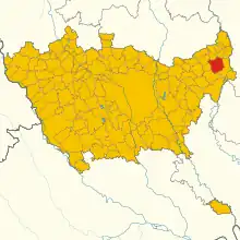 Localisation de Inzago