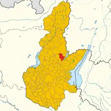 Localisation de Lavenone