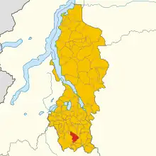 Localisation de Montevecchia