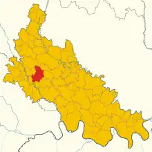 Localisation de Pieve Fissiraga