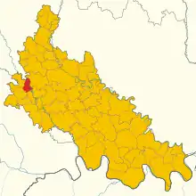 Localisation de Salerano sul Lambro