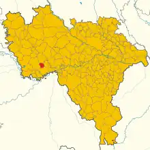 Localisation de Villa Biscossi