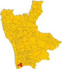 Localisation de Aiello Calabro