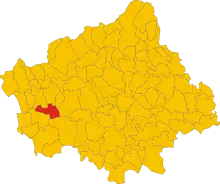 Localisation de Altivole