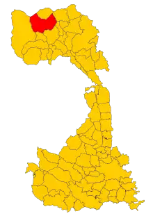 Localisation de Alto Sermenza