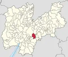 Localisation de Altopiano della Vigolana