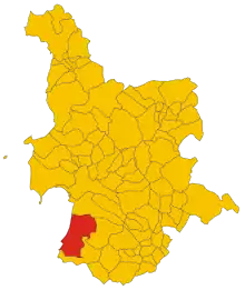 Localisation de Arborea