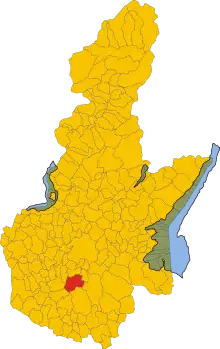 Localisation de Bagnolo Mella