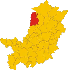 Localisation de Barberino di Mugello