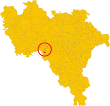 Localisation de Bastida de' Dossi