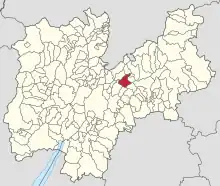 Localisation de Bedollo