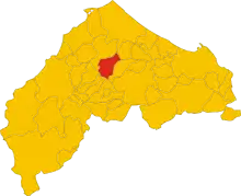 Localisation de Belvedere Ostrense