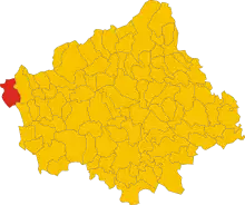 Localisation de Borso del Grappa