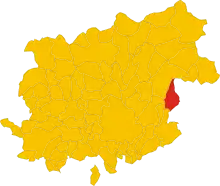 Localisation de Buonalbergo