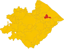 Localisation de Cartoceto