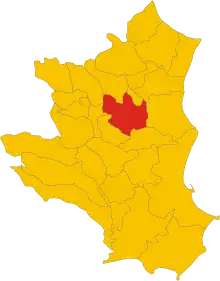 Localisation de Casabona