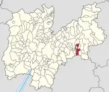 Localisation de Castel Ivano