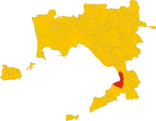 Localisation de Castellammare di Stabia