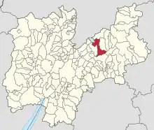 Localisation de Castello-Molina di Fiemme