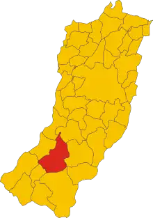 Localisation de Castelnovo ne' Monti