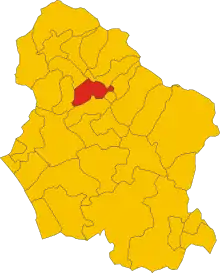 Localisation de Castelnuovo di Garfagnana