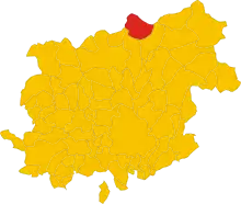 Localisation de Castelpagano