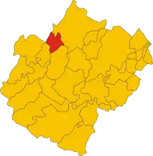 Localisation de Castrocaro Terme e Terra del Sole