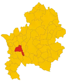 Localisation de Colli a Volturno