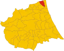 Localisation de Colonnella