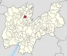 Localisation de Contà