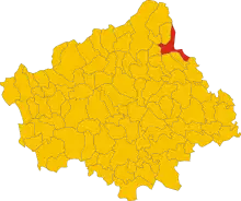 Localisation de Cordignano