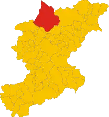 Localisation de Cortina d'Ampezzo