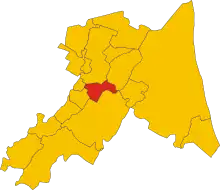 Localisation de Cotignola