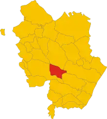 Localisation de Craco