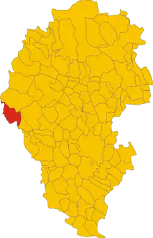 Localisation de Crespadoro