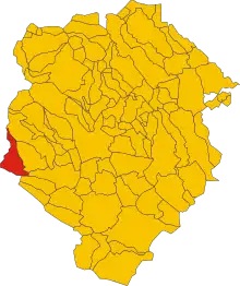 Localisation de Donato