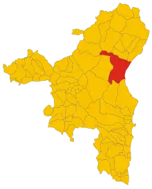 Localisation de Dorgali