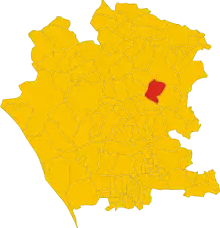 Localisation de Dragoni