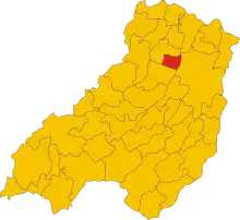 Localisation de Fontevivo