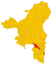 Localisation de Gairo