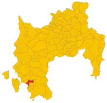 Localisation de Giba