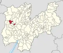 Localisation de Giustino