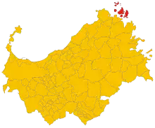 Localisation de La Maddalena