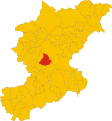 Localisation de La Valle Agordina